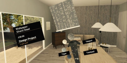 John Lewis Design Project VR room