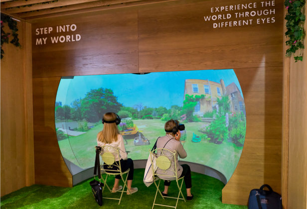 Allergan VR exhibition stand 
