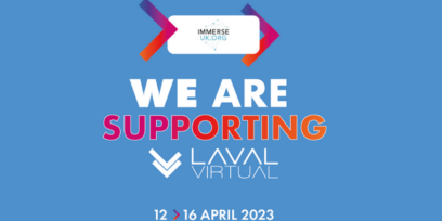 We are supporting Laval Virtual, 12-16 April 2023